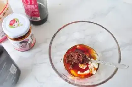 Make Spicy chicken noodles step 5