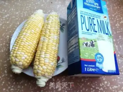 Make Milky corn juice step 0