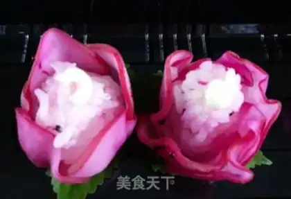 Make ♪ Flower rice ♪ step 8