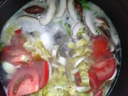 Make Sour casserole fish head step 8