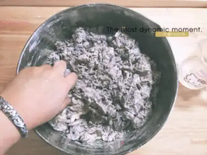 Make Brown barley roll step 2