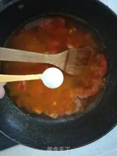 Make Tomato eggs for noodles step 3