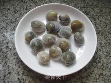 Make Sakura tofu evaporate clams step 3
