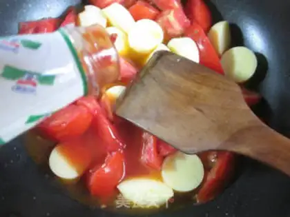Make Tomatoes make cherry and tofu step 6