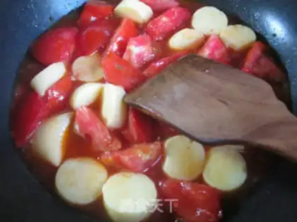 Make Tomatoes make cherry and tofu step 9