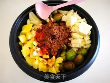 Make Jelly fruit acid step 2