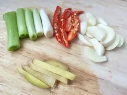 Make Celery leaves step 3