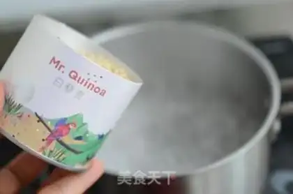 Make Quinoton tuna step 0