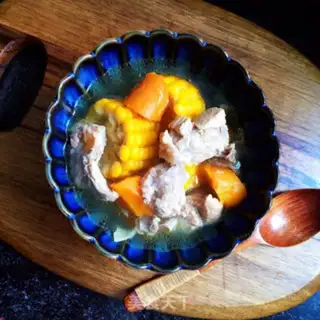 Make Carrot corn ribs soup step 9