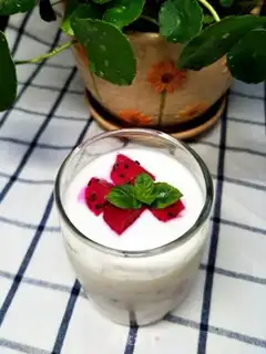 Make Flamingo grain nut yogurt cup step 5