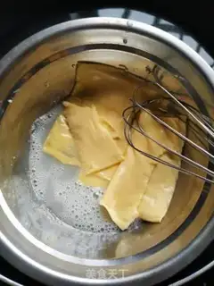 Make Rock-burned cheese toast step 1