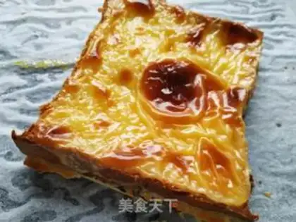 Make Rock-burned cheese toast step 7