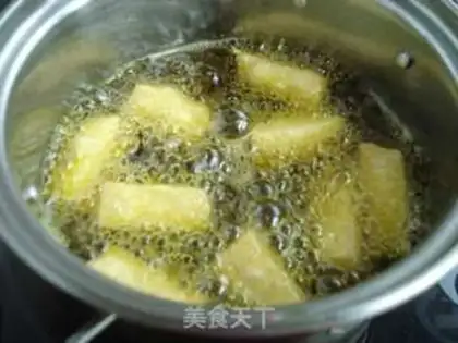 Make Sugar sesame tofu step 2