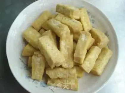 Make Sugar sesame tofu step 3