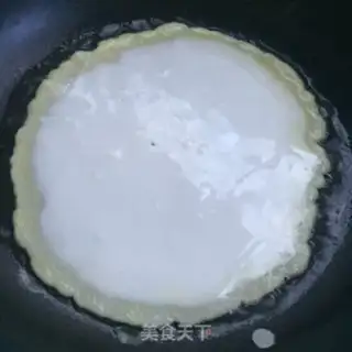 Make Ham sausage eggcake step 3