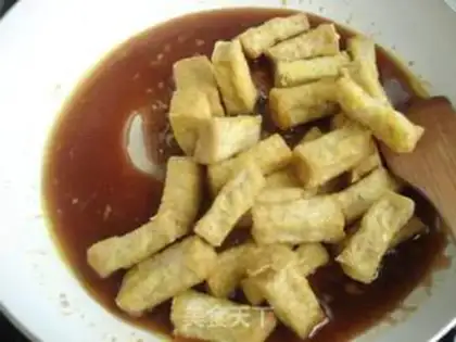 Make Sugar sesame tofu step 7