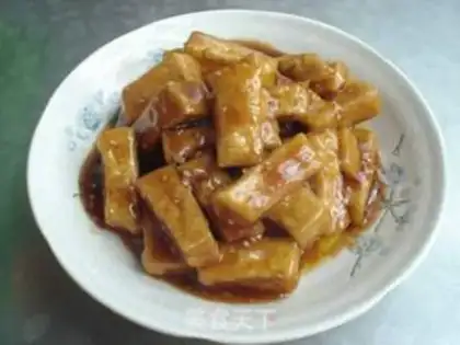 Make Sugar sesame tofu step 9