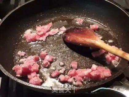 Make Squeeze meat and tofu step 1