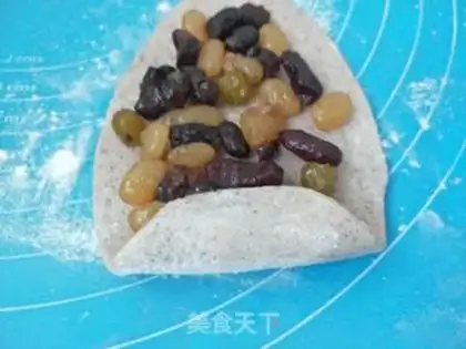 Make Triple bean roll step 6