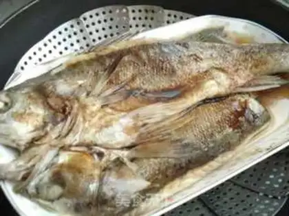 Make Steamed sea bass step 4