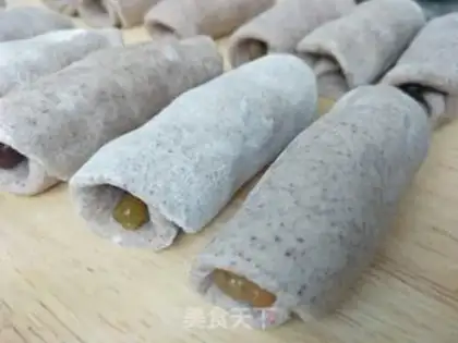 Make Triple bean roll step 7