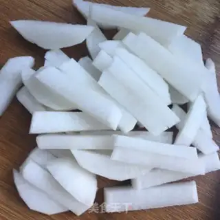Make Sour radish step 2