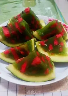Make Jelly watermelon step 8