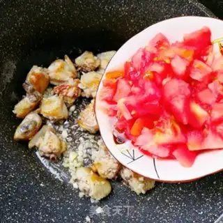 Make Sour sweet eggplant chicken wings step 7