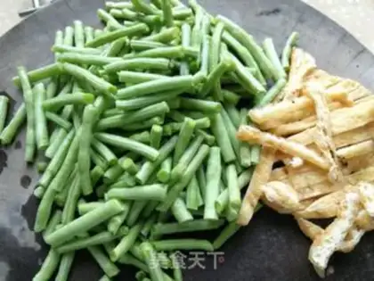 Make The bean noodle step 0
