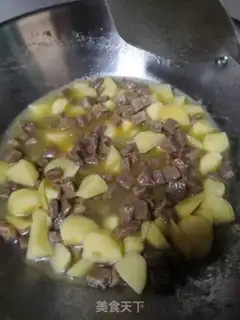 Make Beef potato caps step 5