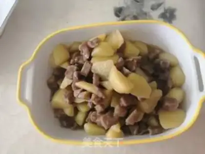 Make Beef potato caps step 7