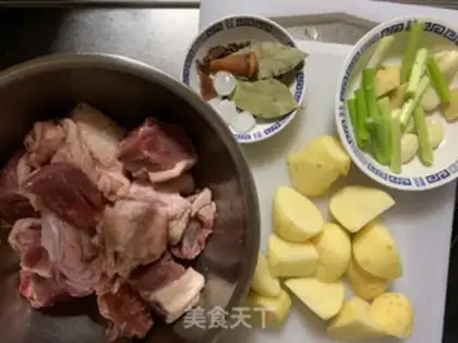 Make Potato duck step 0