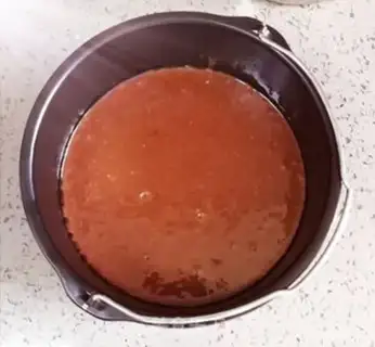 Make Chocolate coconut cake step 4