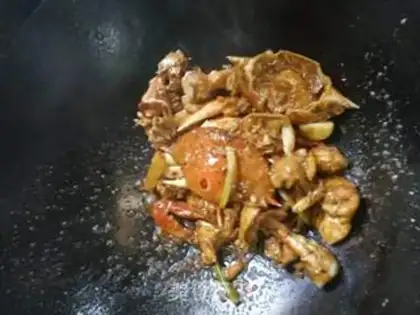 Make Crab chicken step 7