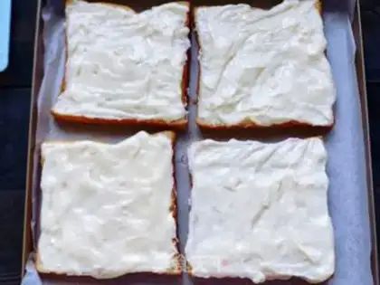 Make Melvin cheese toast step 8