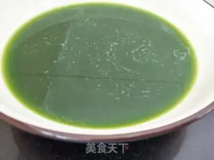 Make cucumber juice bun step 1
