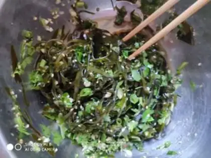 Make The seaweed step 4