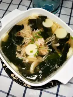 Make Shrimp balls, mushroom soup step 7