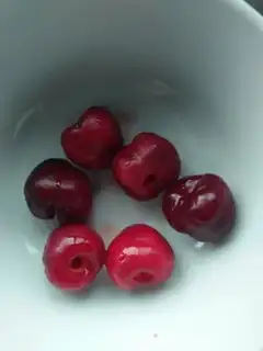 Make Cherry dumplings step 2