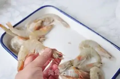 Make Red burning shrimp step 2