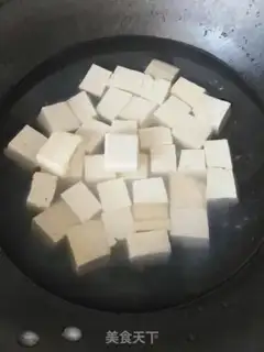 Make Creamed pepper sauce, tofu step 1