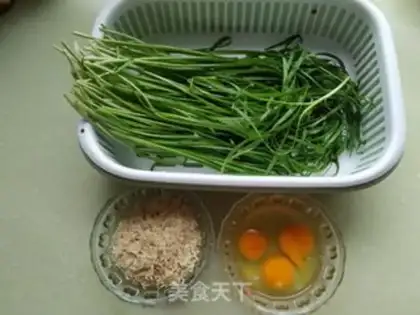 Make Fried buns with ice flowers step 0