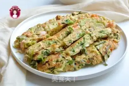 Make Kansai seafood pancakes step 10