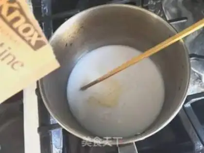 Make Mango coconut step 1