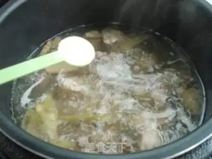 Make Pork bouquet soup step 3