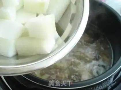 Make Pork bouquet soup step 4