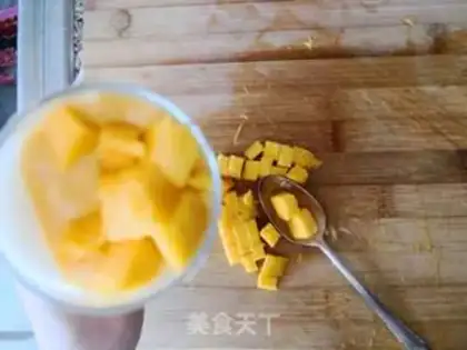 Make Mango coconut step 8