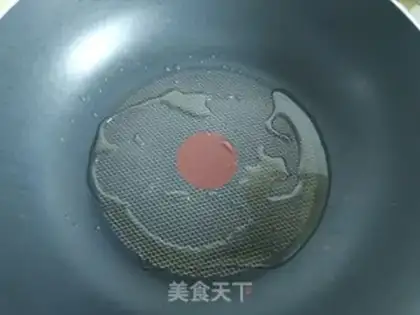 Make Fried buns with ice flowers step 17