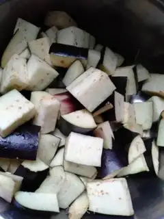 Make A regular eggplant step 0
