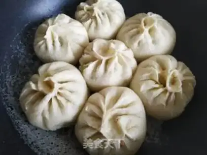 Make Fried buns with ice flowers step 22